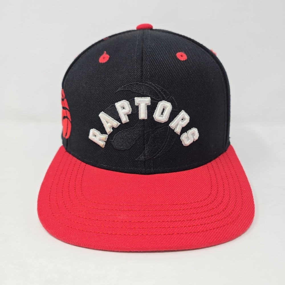 Adidas Toronto Raptors Youth Snapback Hat Black Red NBA Basketball Cap OSFM